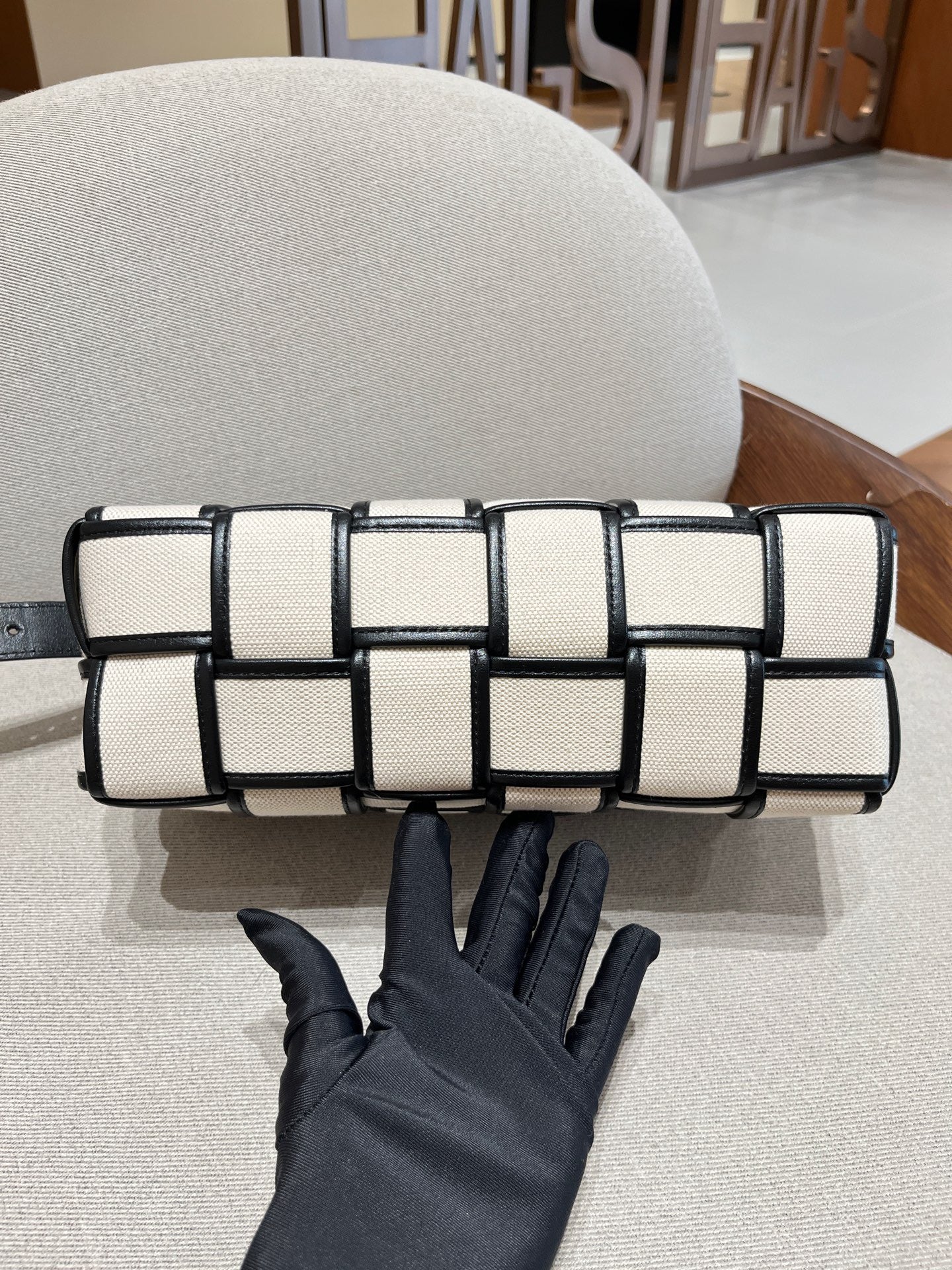 Bottega Veneta - Cassette - Cloth - White - (small)