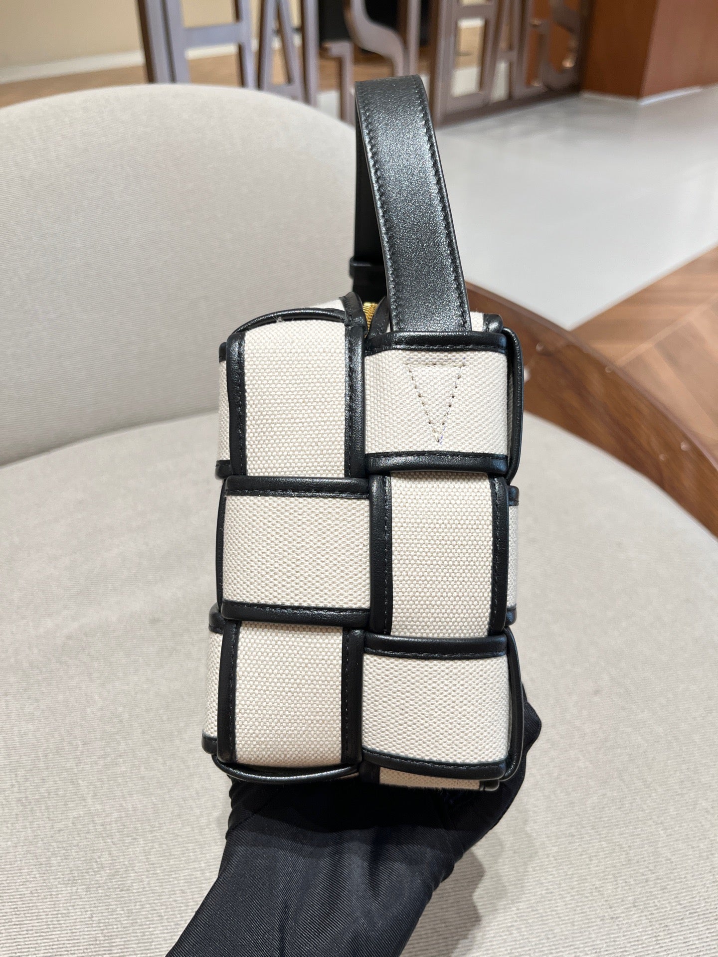 Bottega Veneta - Cassette - Cloth - White - (small)