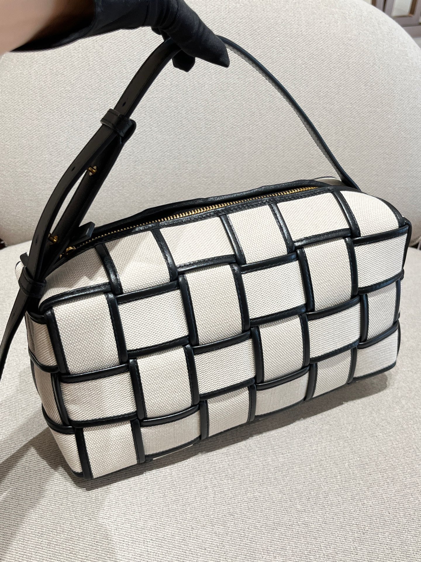 Bottega Veneta - Cassette - Cloth - White - (small)