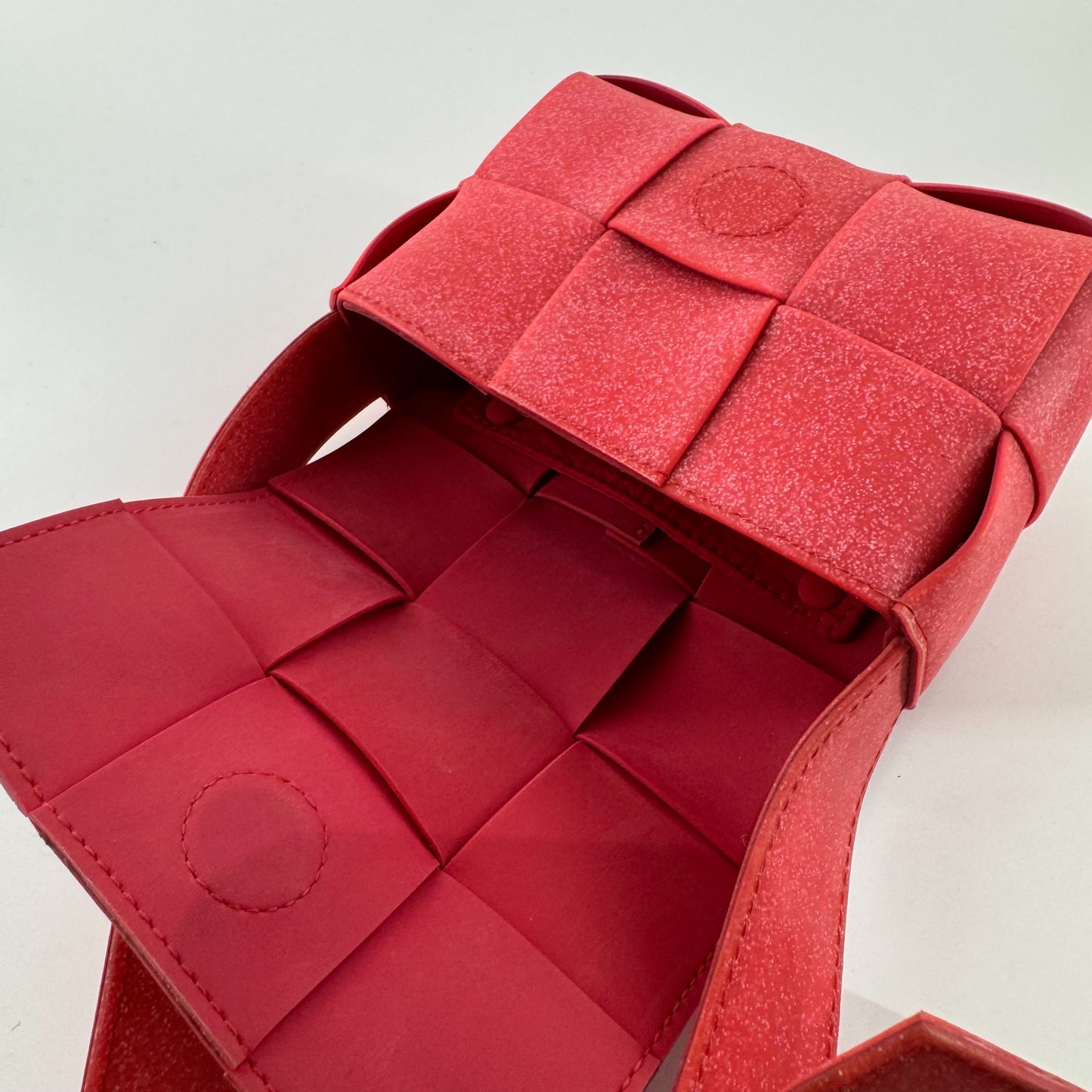 Bottega Veneta - Cassette Crossbody - Leather - Pink - (mini)