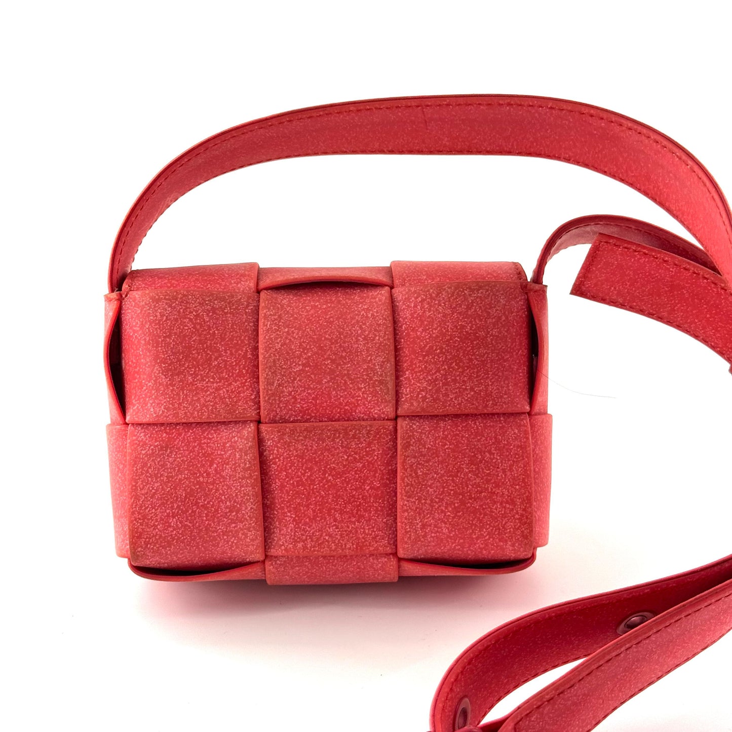 Bottega Veneta - Cassette Crossbody - Leather - Pink - (mini)