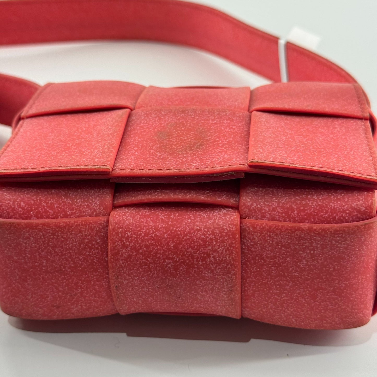 Bottega Veneta - Cassette Crossbody - Leather - Pink - (mini)