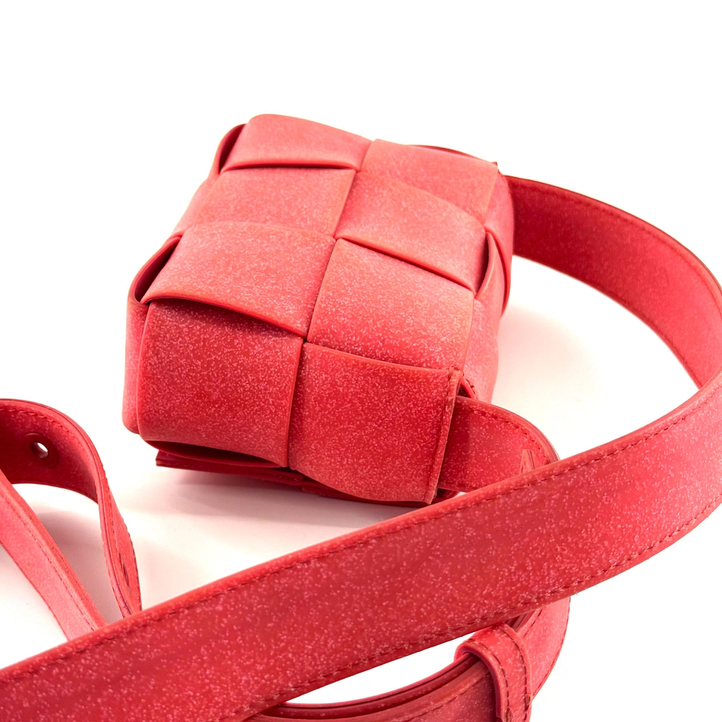 Bottega Veneta - Cassette Crossbody - Leather - Pink - (mini)
