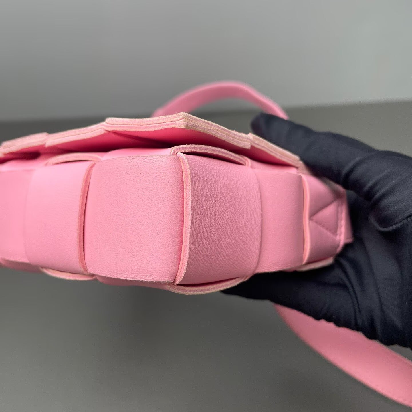 Bottega Veneta - Cassette - Lambskin leather - Pink - (mini)