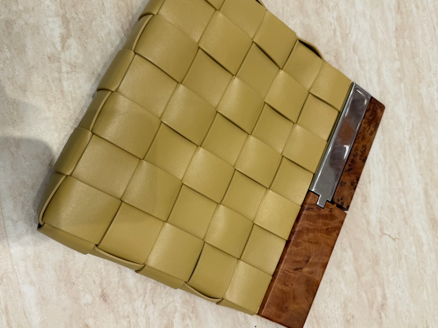 Bottega Veneta - Cassette - Leather - Beige - (mini)
