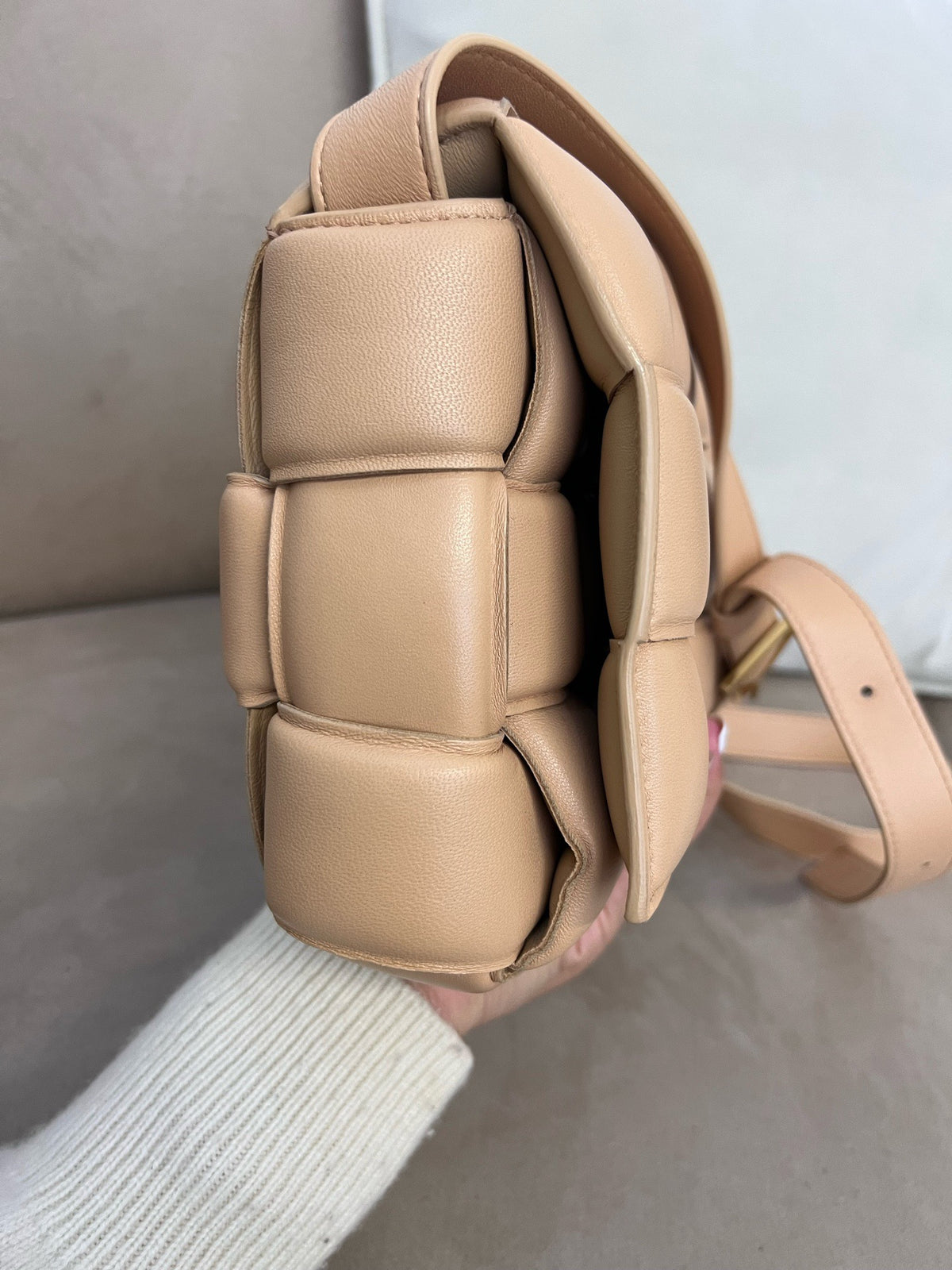 Bottega Veneta - Cassette - Leather - Beige - (Small)