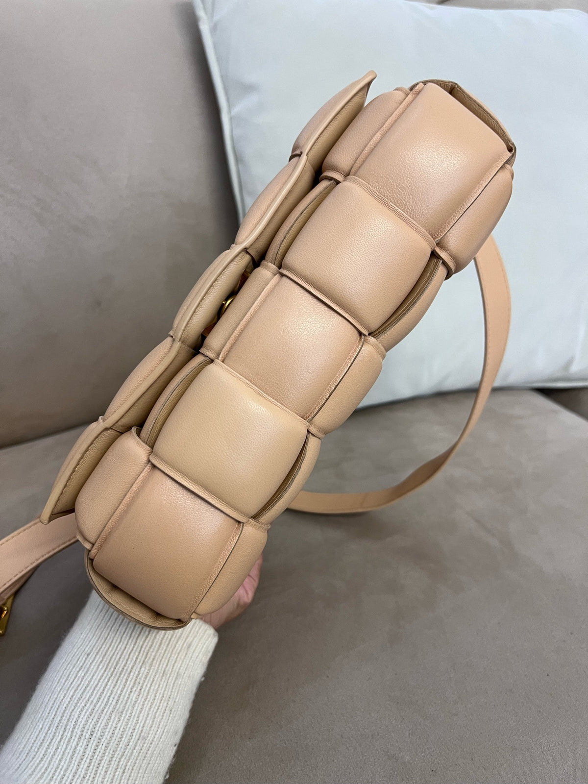 Bottega Veneta - Cassette - Leather - Beige - (Small)