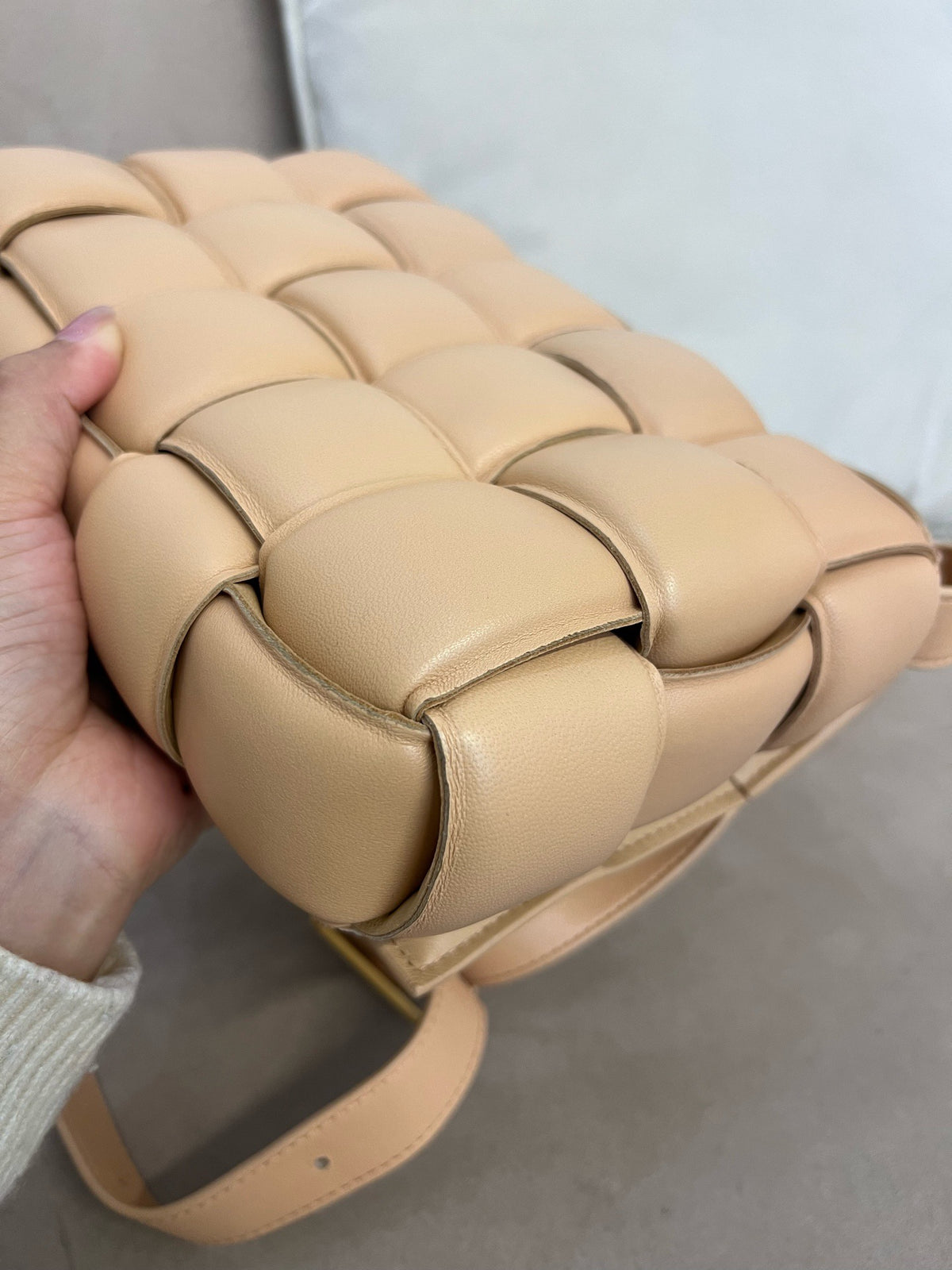Bottega Veneta - Cassette - Leather - Beige - (Small)