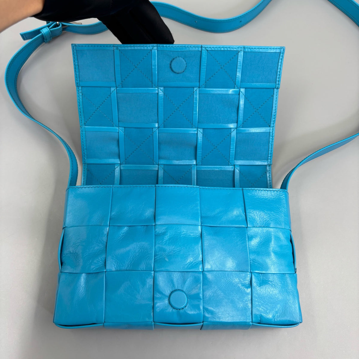 Bottega Veneta - Cassette - Leather - Blue