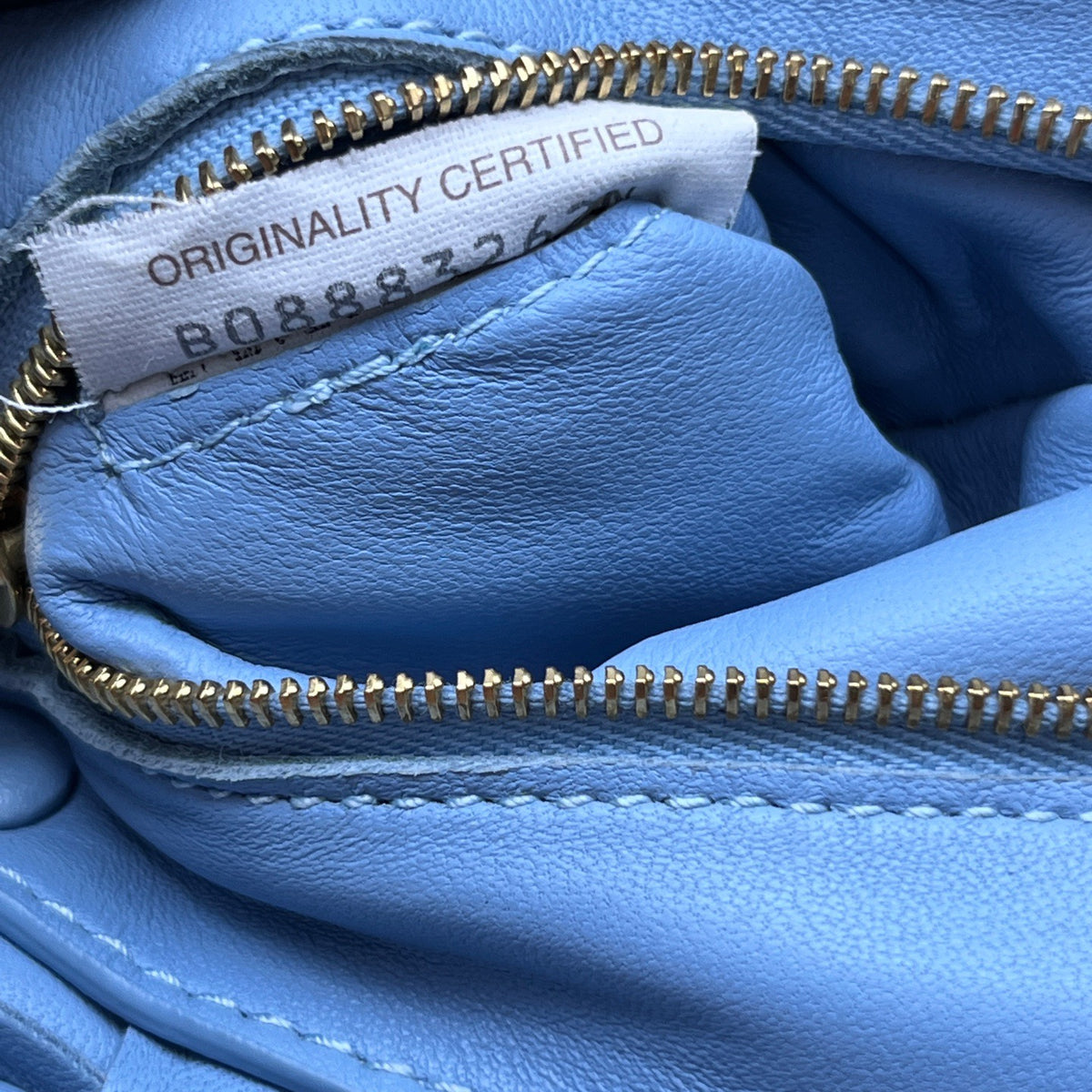 Bottega Veneta - Cassette - Leather - Blue - (small)
