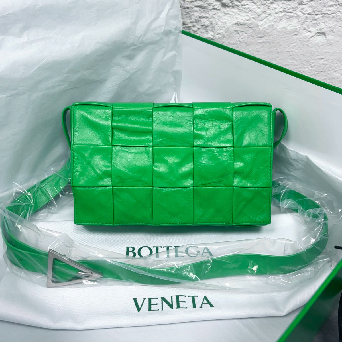 Bottega Veneta - Cassette - Leather - Green - (Small)