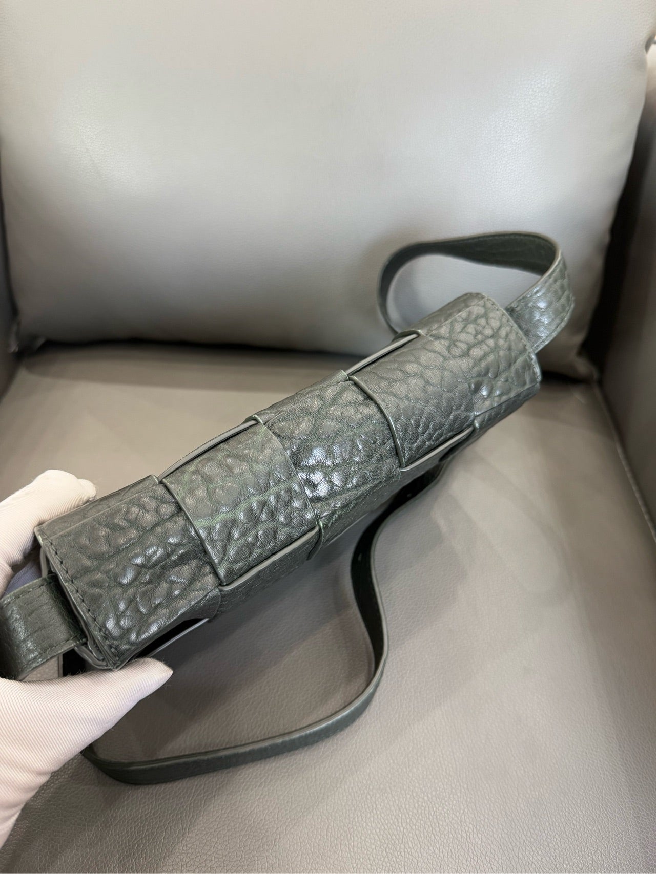 Bottega Veneta - Cassette - Leather - Green - (small)