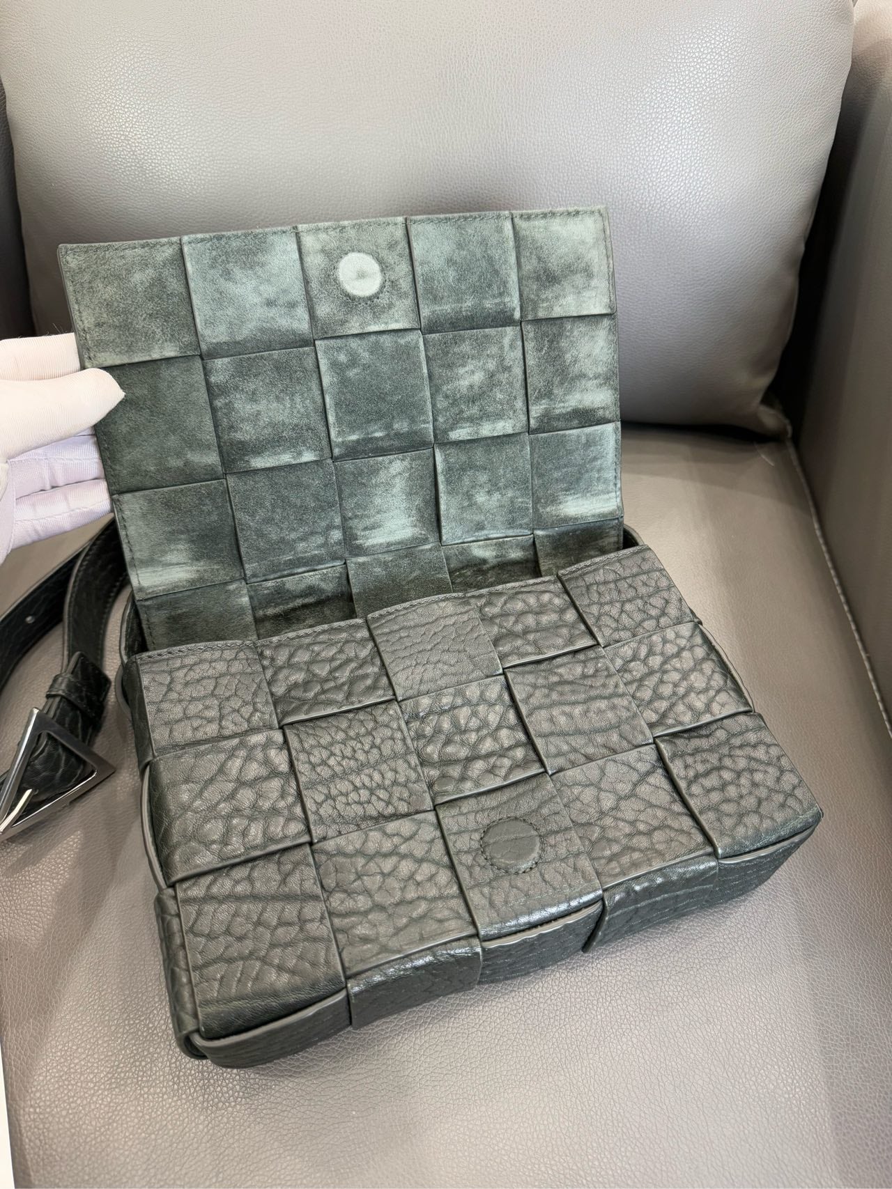 Bottega Veneta - Cassette - Leather - Green - (small)