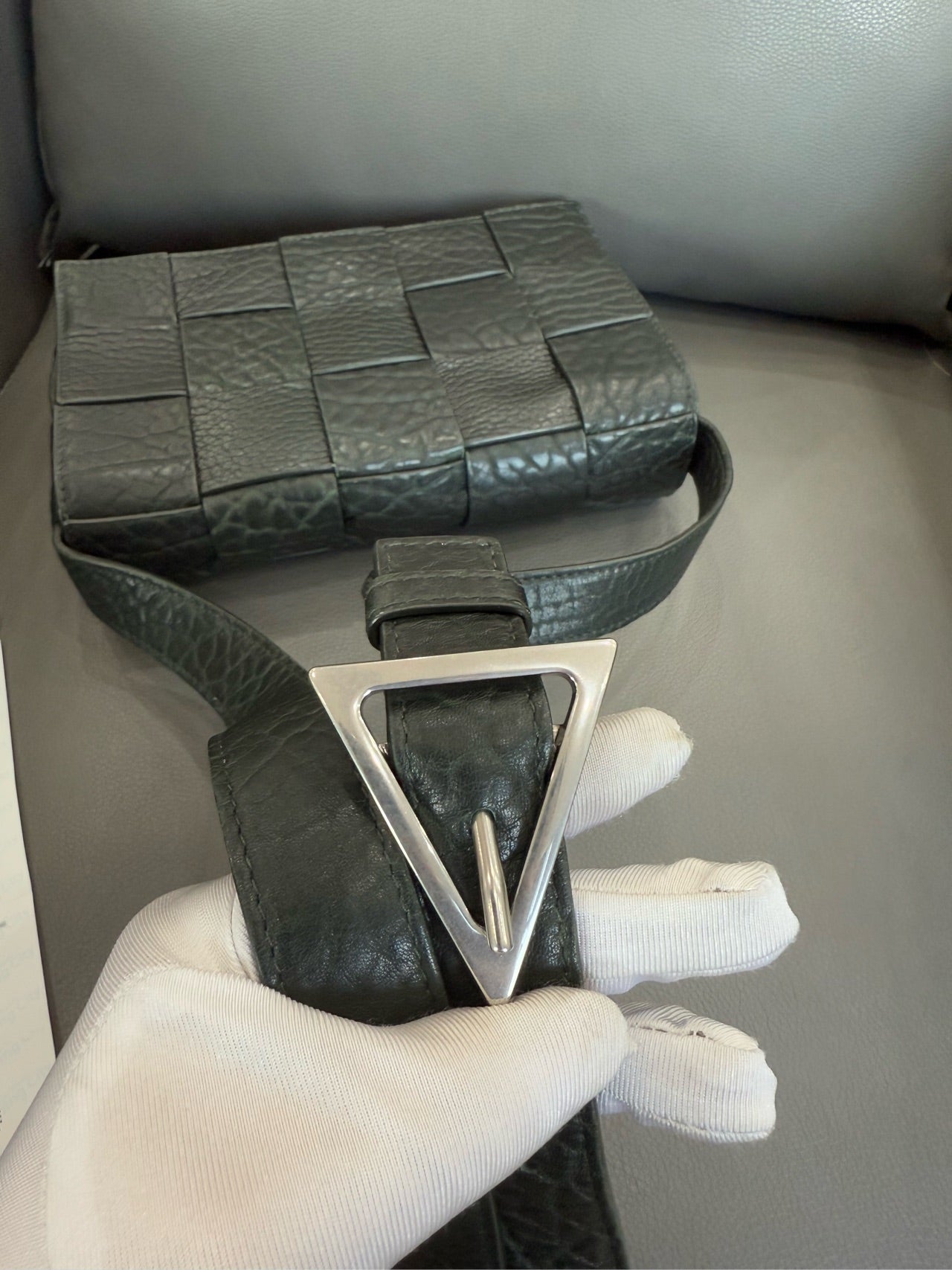 Bottega Veneta - Cassette - Leather - Green - (small)