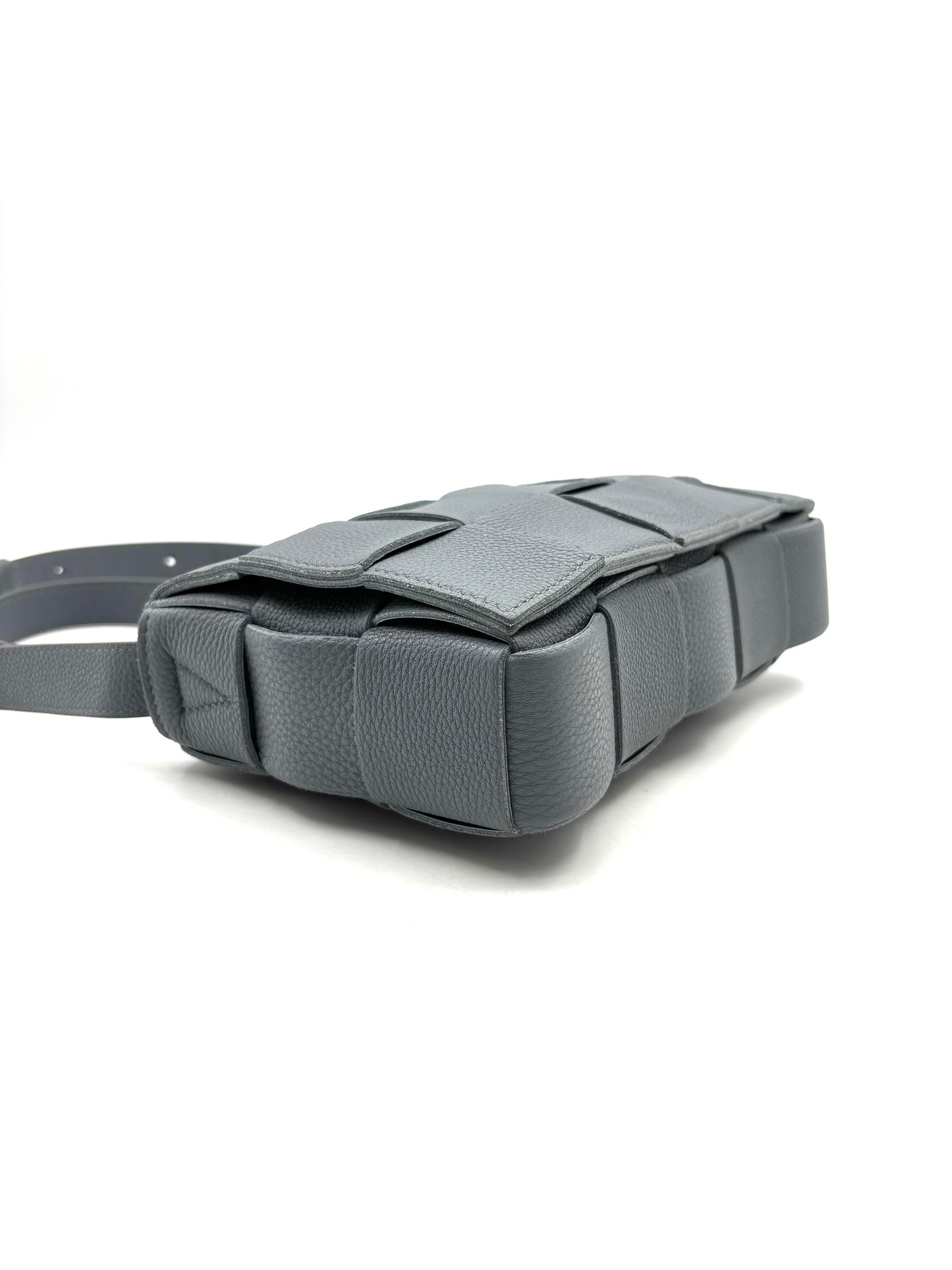Bottega Veneta - Cassette - Leather - Grey - (mini)