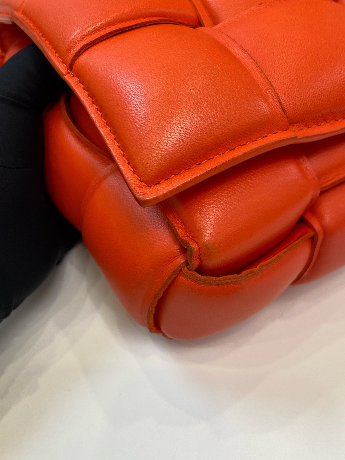 Bottega Veneta - Cassette - Leather - Orange