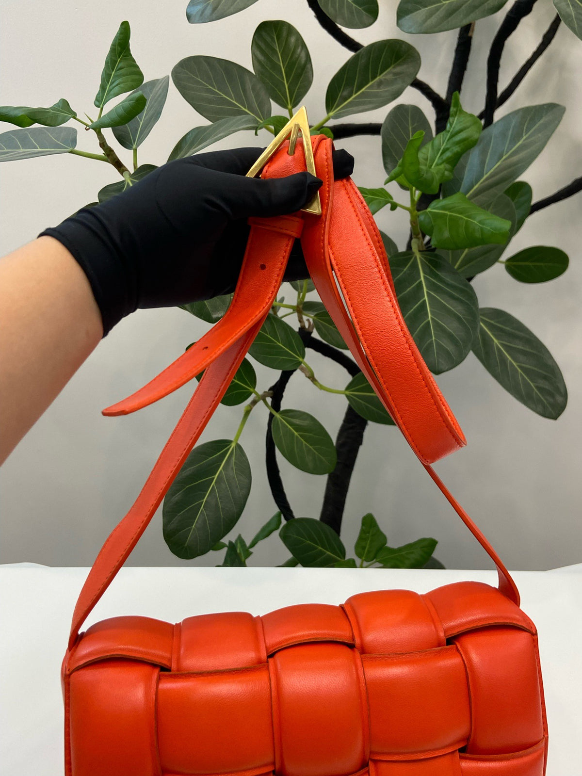 Bottega Veneta - Cassette - Leather - Orange