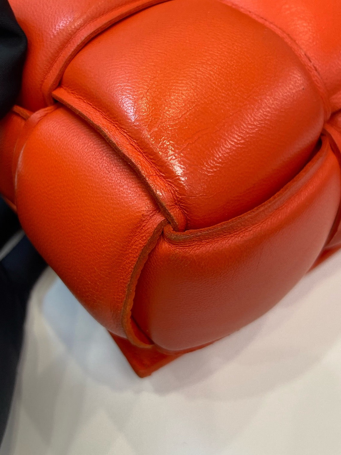 Bottega Veneta - Cassette - Leather - Orange