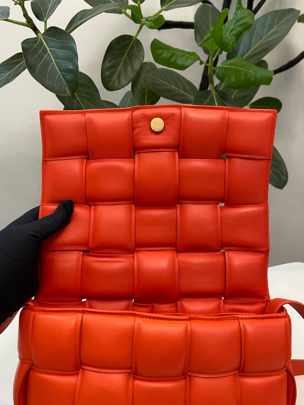 Bottega Veneta - Cassette - Leather - Orange