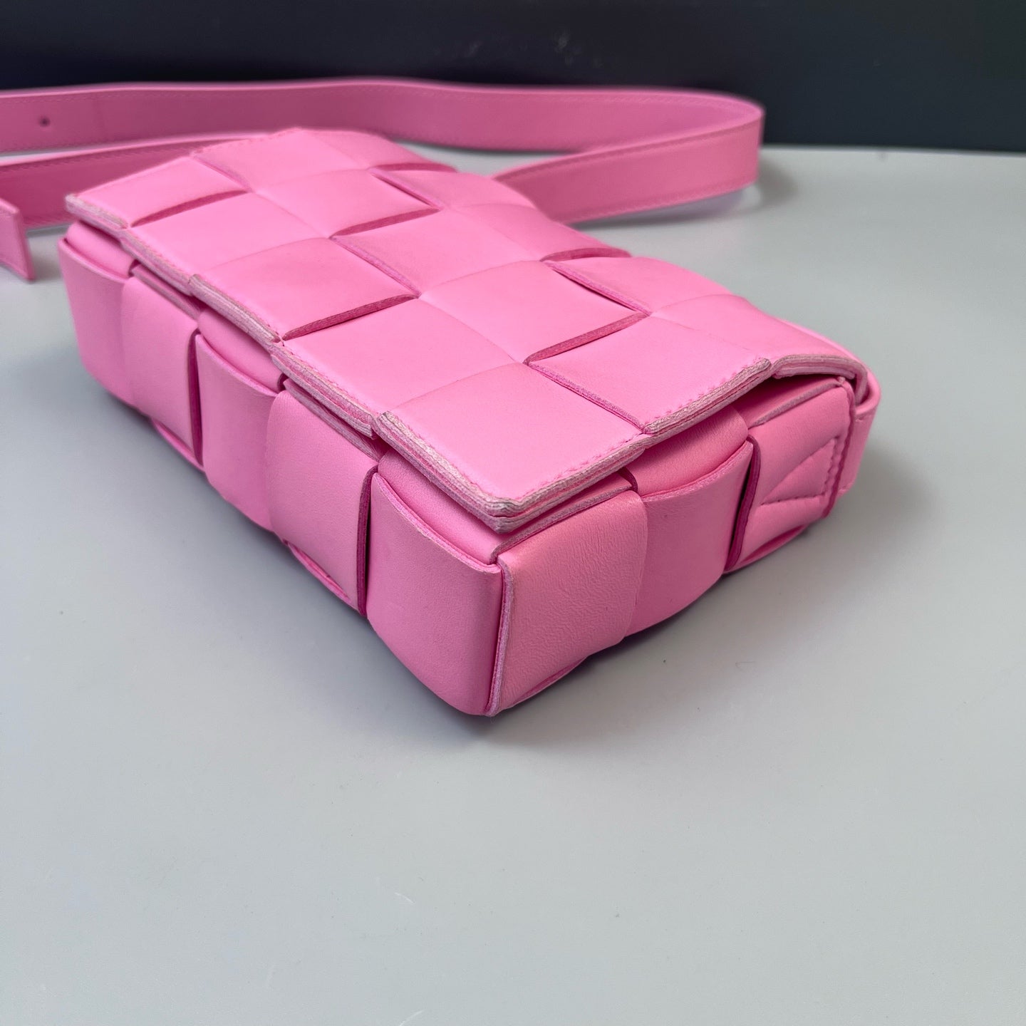Bottega Veneta - Cassette - Leather - Pink - (small)