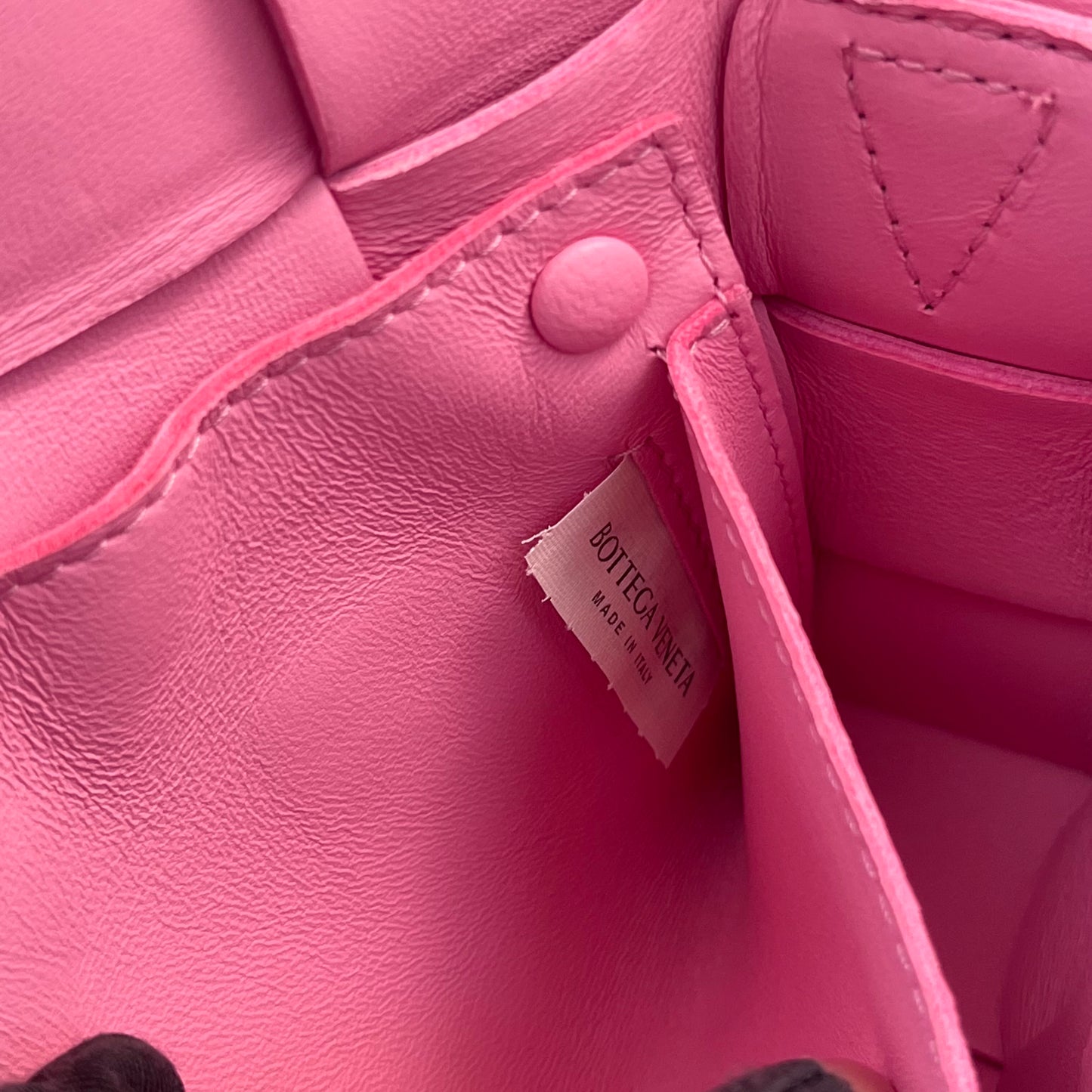 Bottega Veneta - Cassette - Leather - Pink - (small)