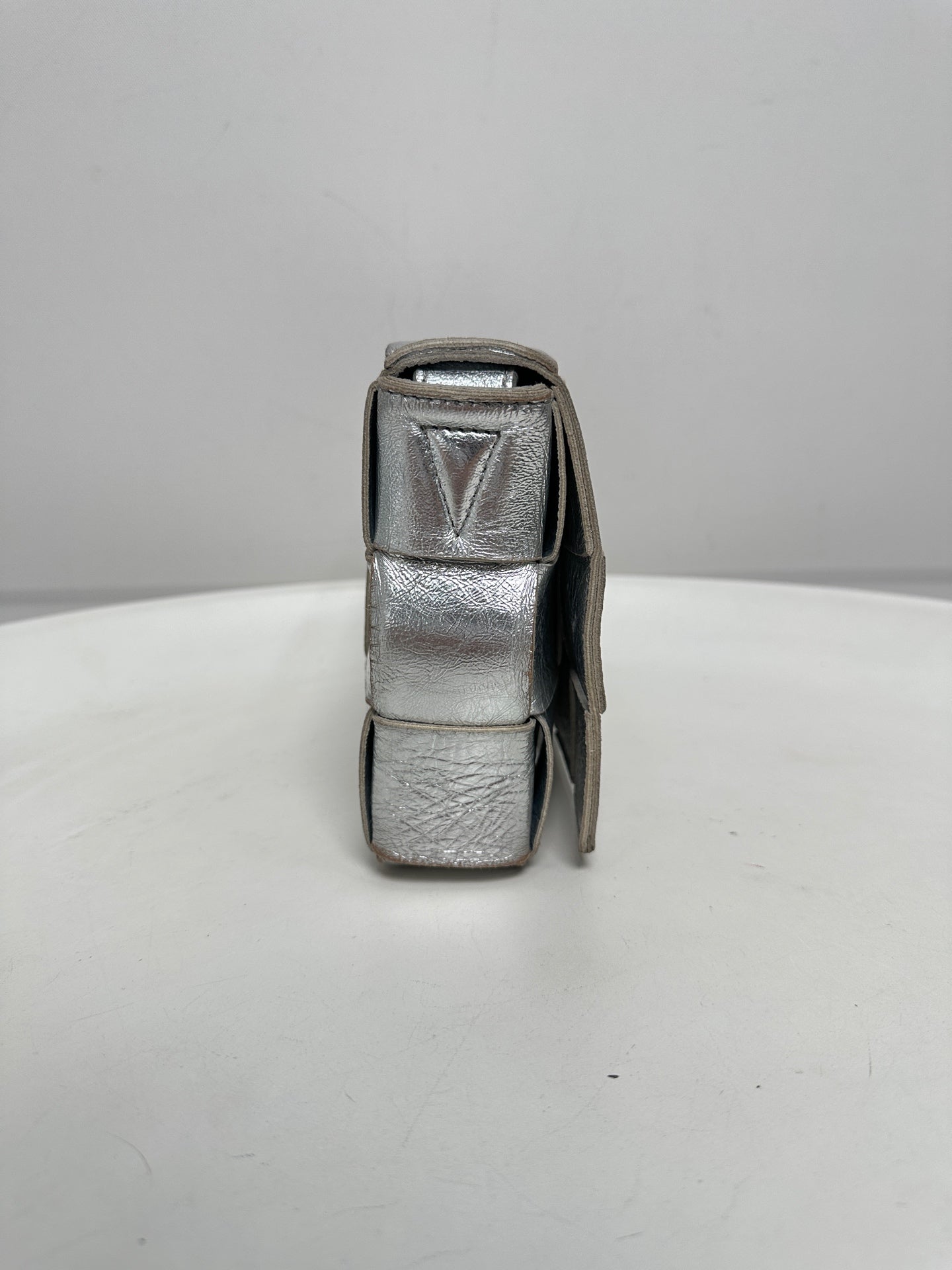Bottega Veneta - Cassette - Leather - Silver - (medium)