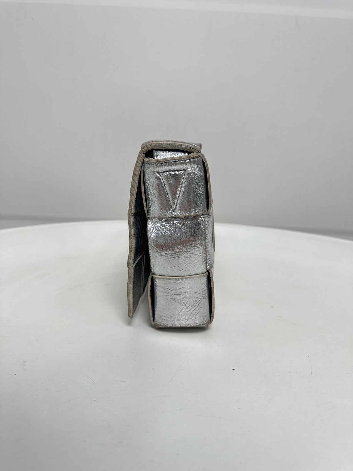 Bottega Veneta - Cassette - Leather - Silver - (mini)