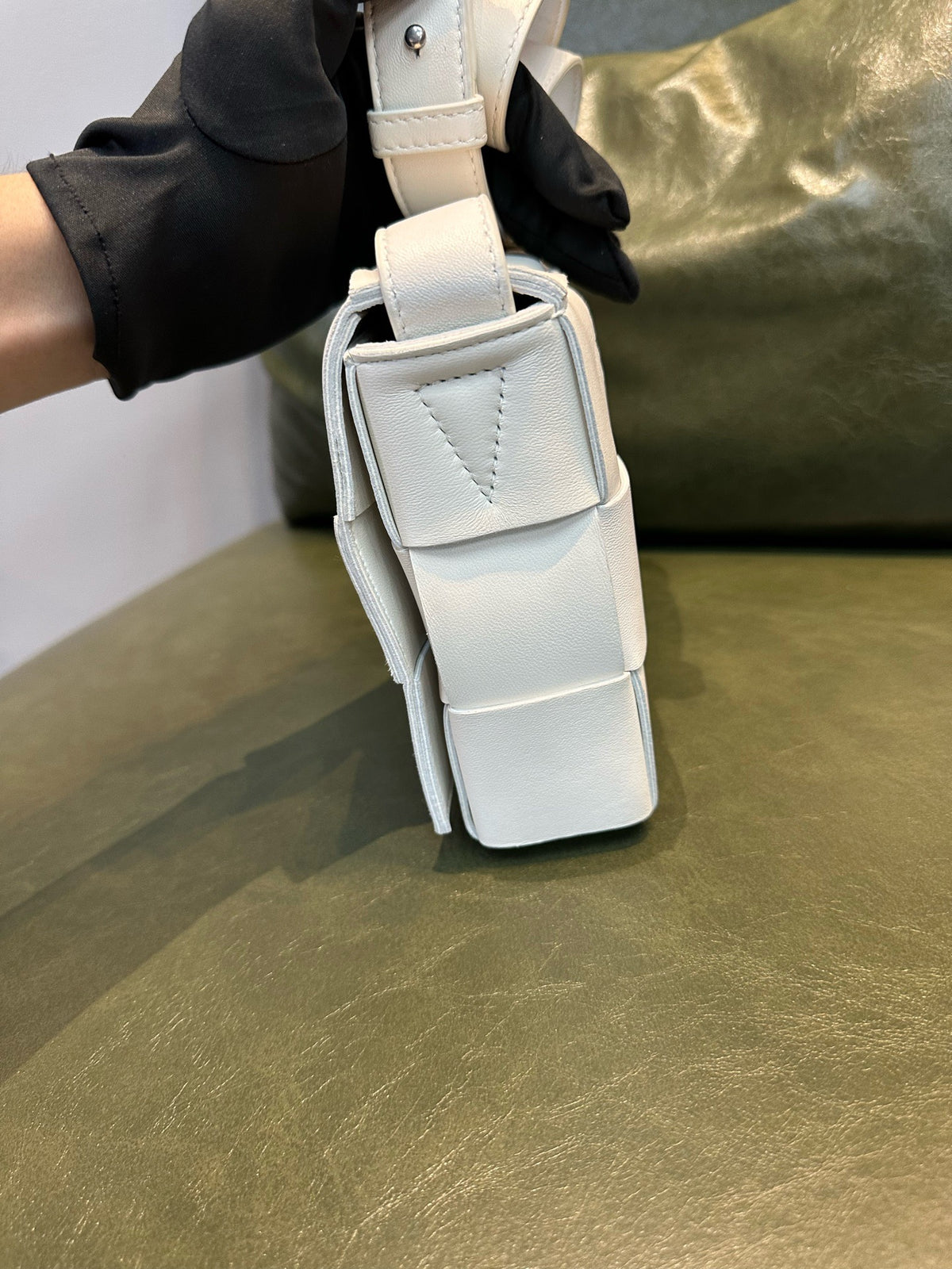 Bottega Veneta - Cassette - Leather - White