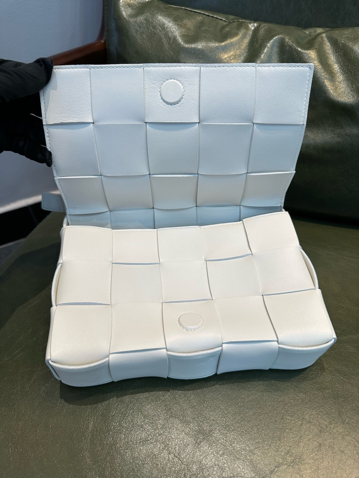Bottega Veneta - Cassette - Leather - White