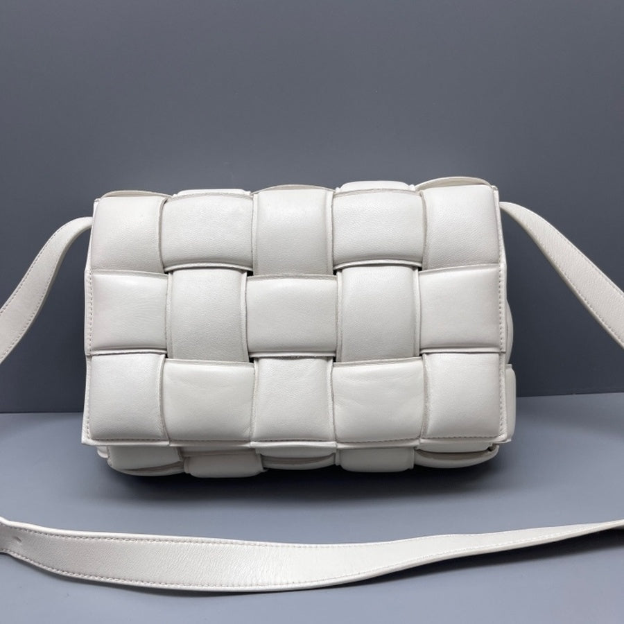 Bottega Veneta - Cassette - Leather - White - (medium)