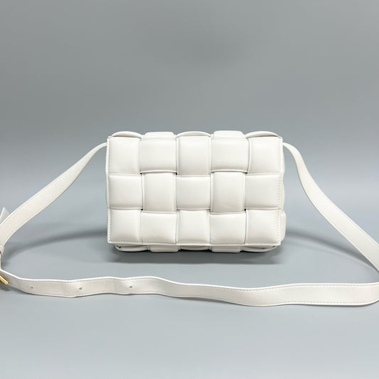 Bottega Veneta - Cassette - Leather - White - (medium)