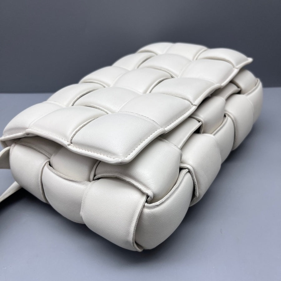 Bottega Veneta - Cassette - Leather - White - (medium)