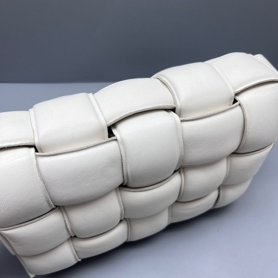Bottega Veneta - Cassette - Leather - White - (medium)