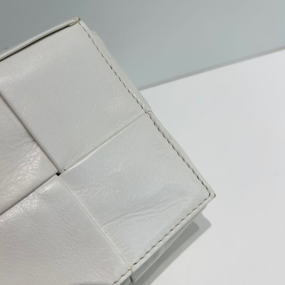 Bottega Veneta - Cassette - Leather - White - (mini)