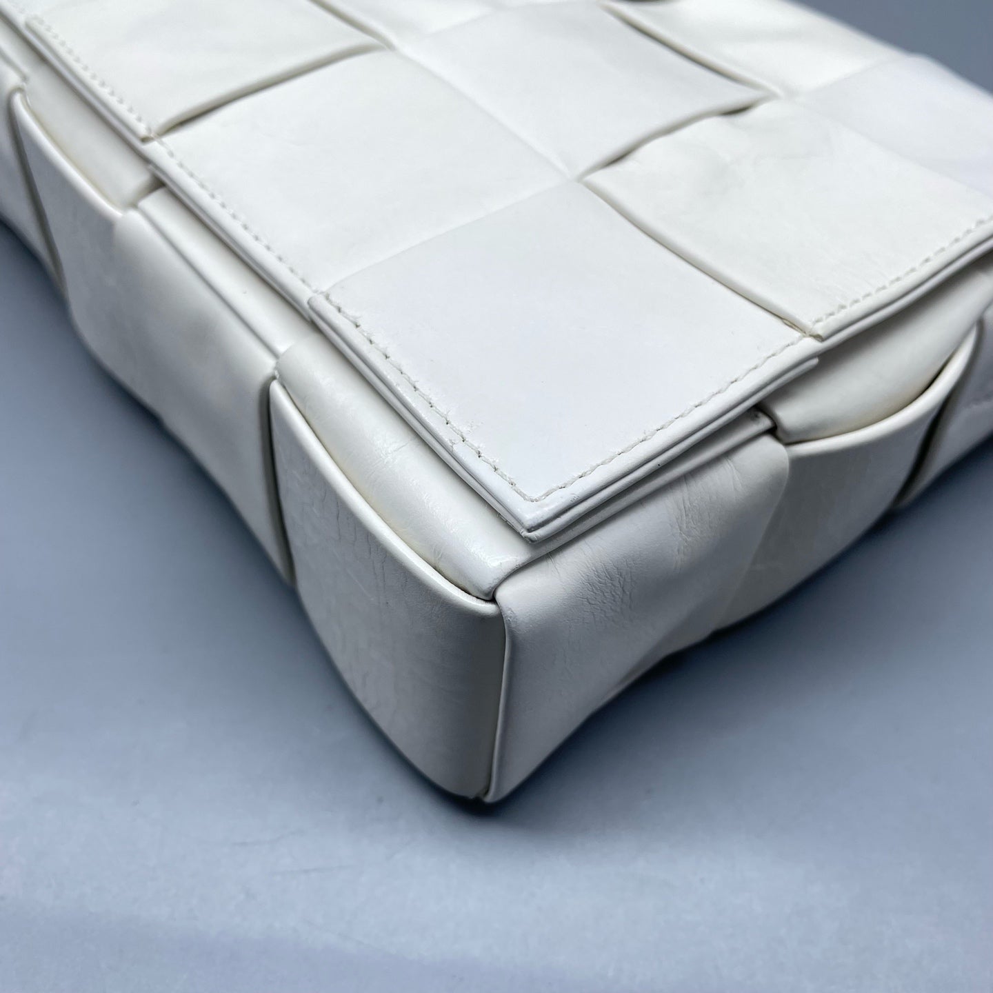 Bottega Veneta - Cassette - Leather - White - (mini)