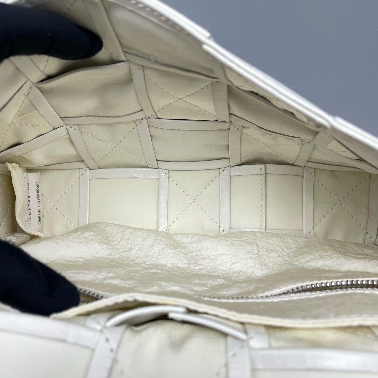 Bottega Veneta - Cassette - Leather - White - (mini)