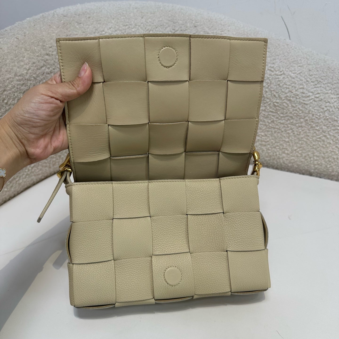Bottega Veneta - Cassette - Leather - Yellow - (medium)