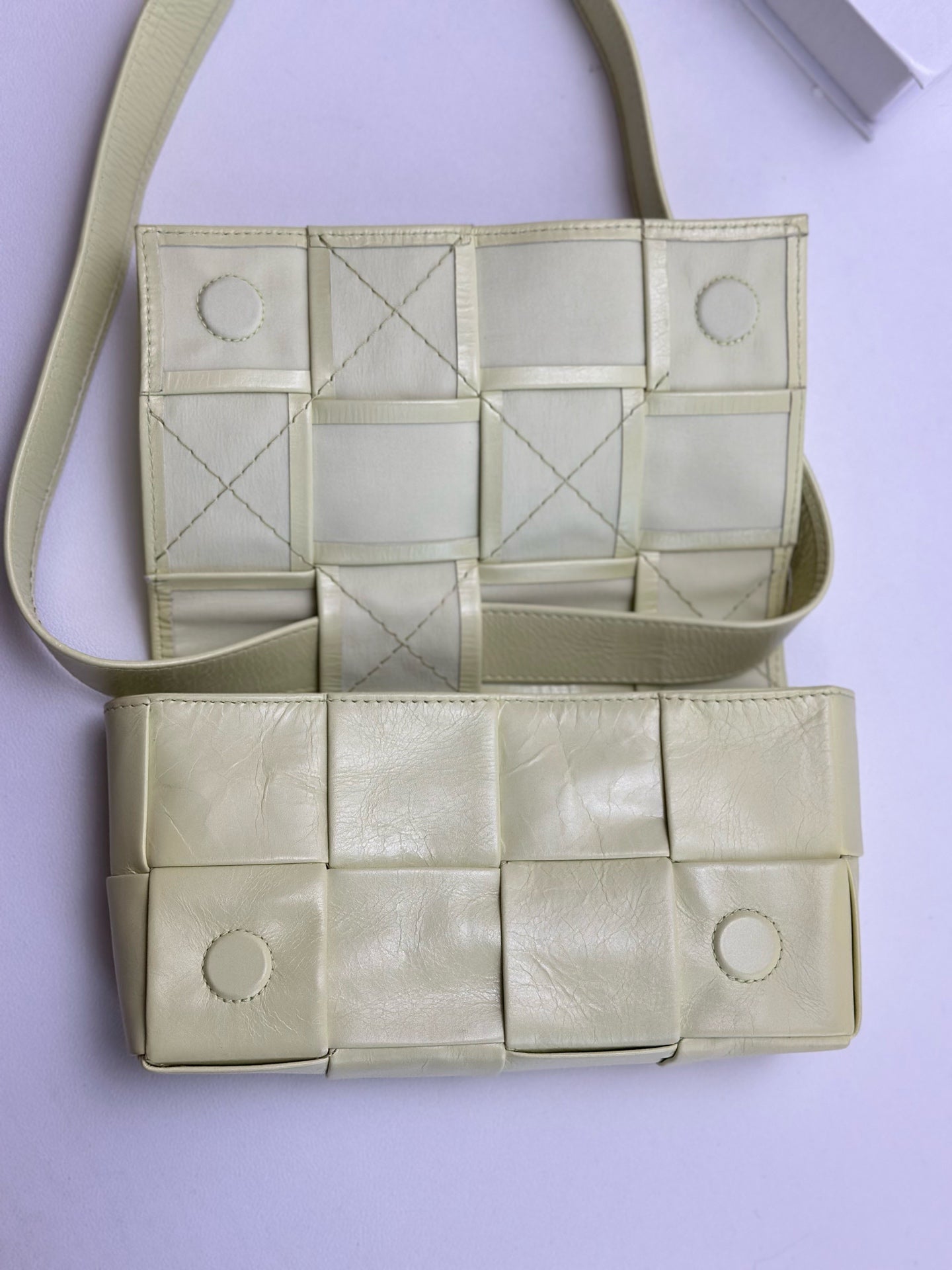Bottega Veneta - Cassette - Leather - Yellow - (mini)