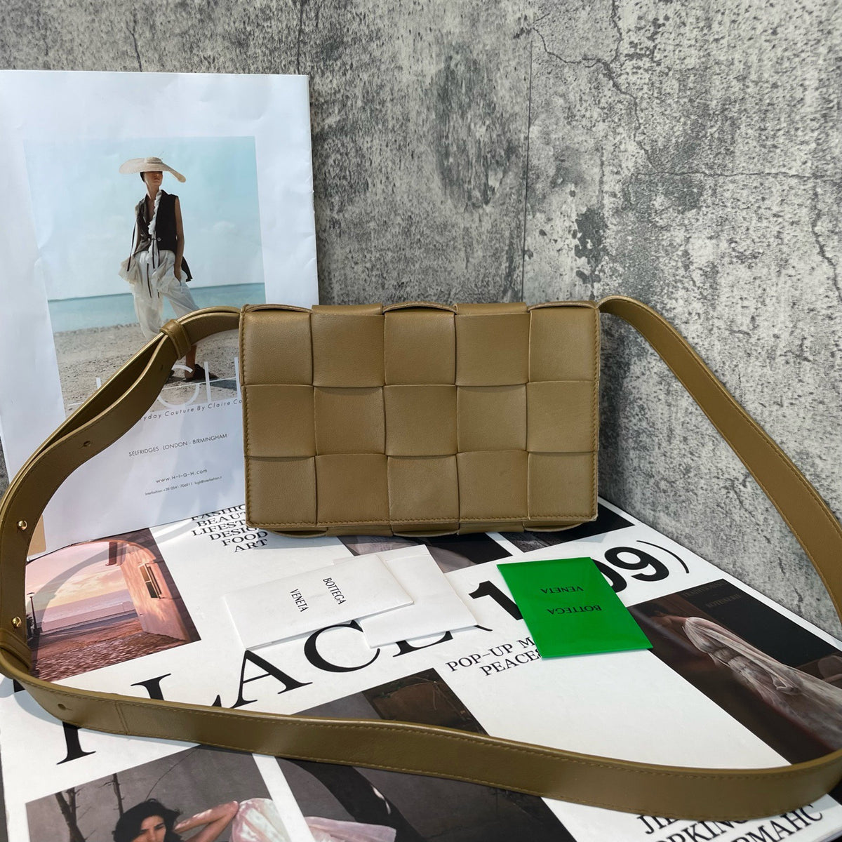 Bottega Veneta - Cassette - Leather - Yellow - (small)