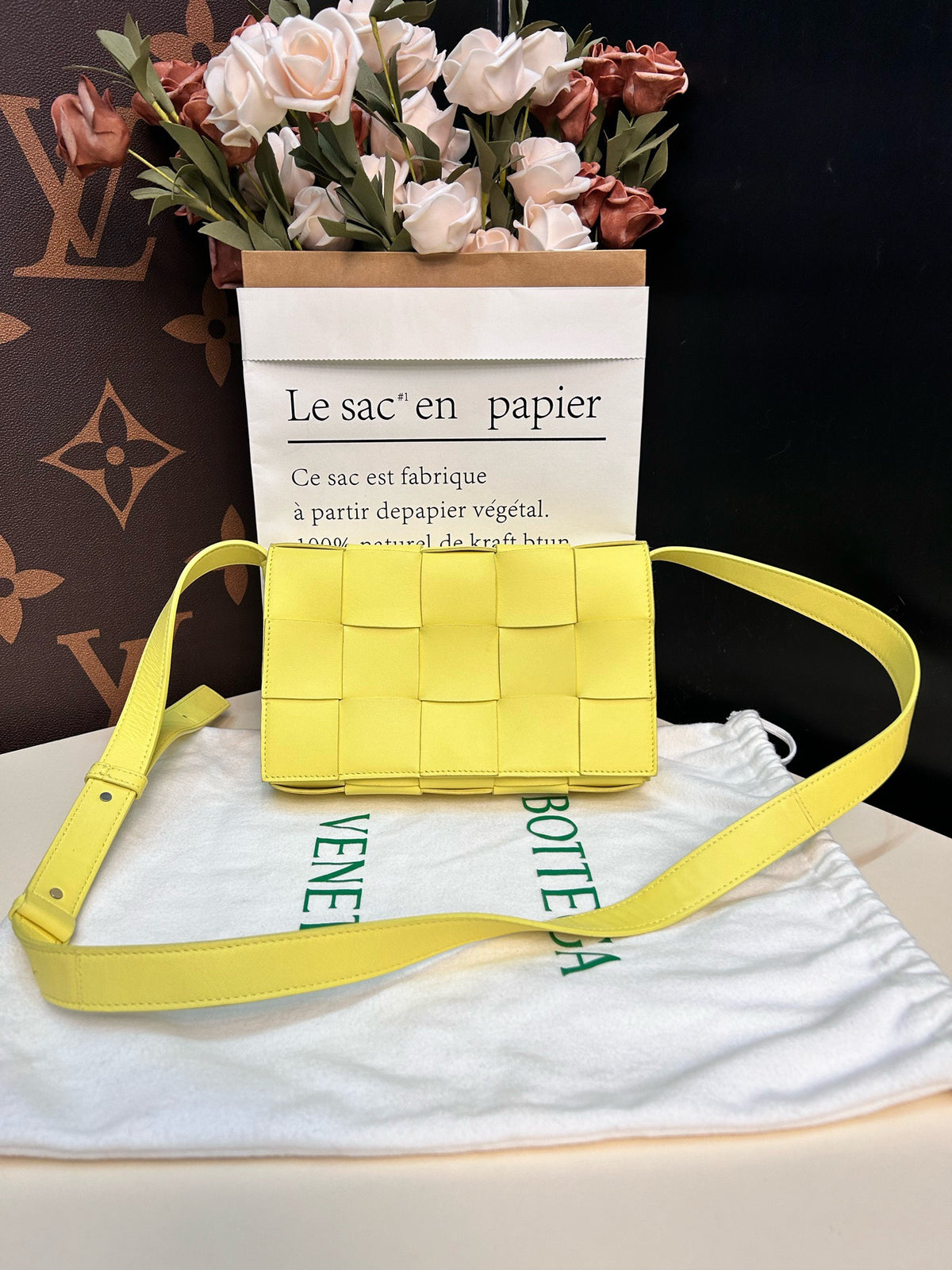 Bottega Veneta - Cassette - Leather - Yellow - (Small)