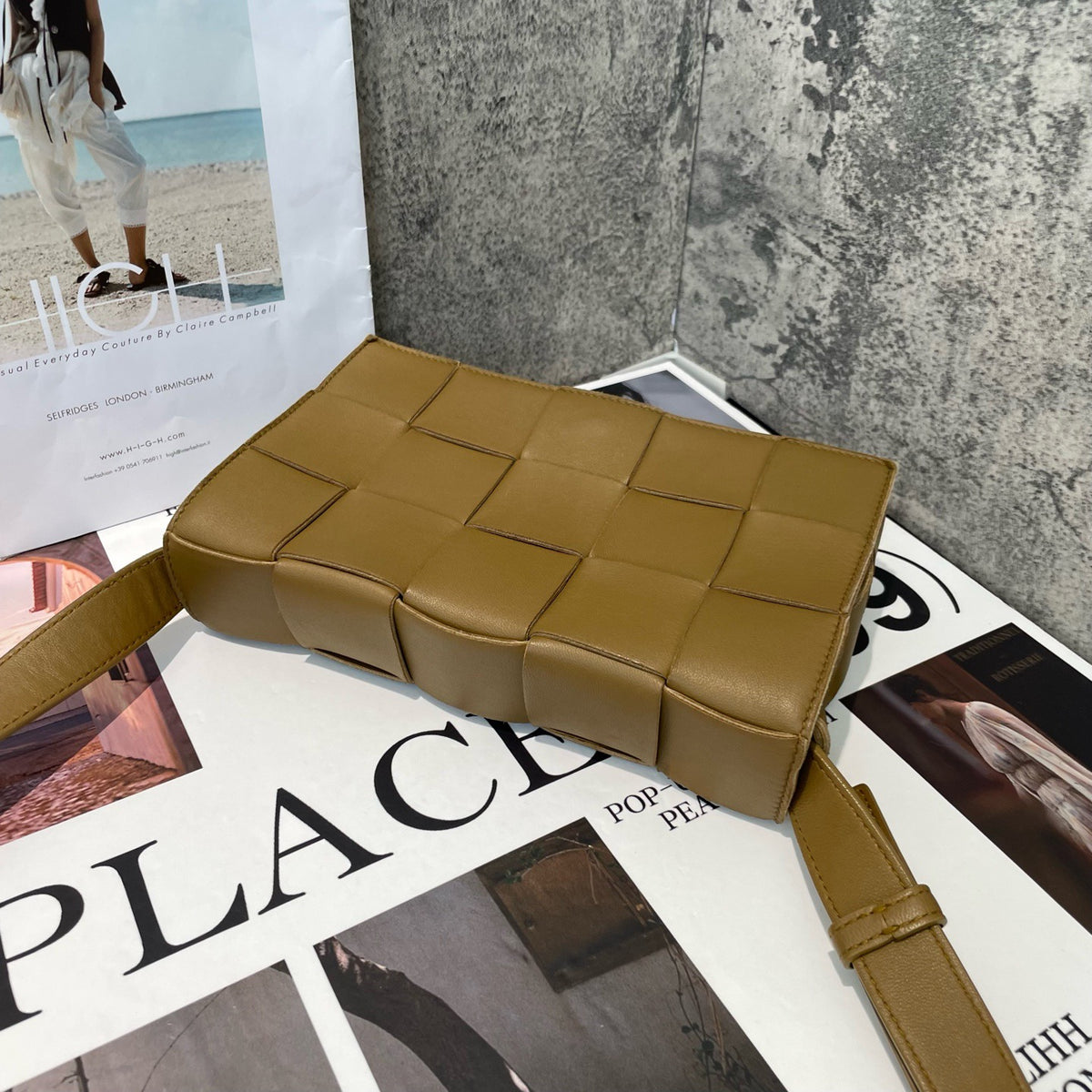 Bottega Veneta - Cassette - Leather - Yellow - (small)
