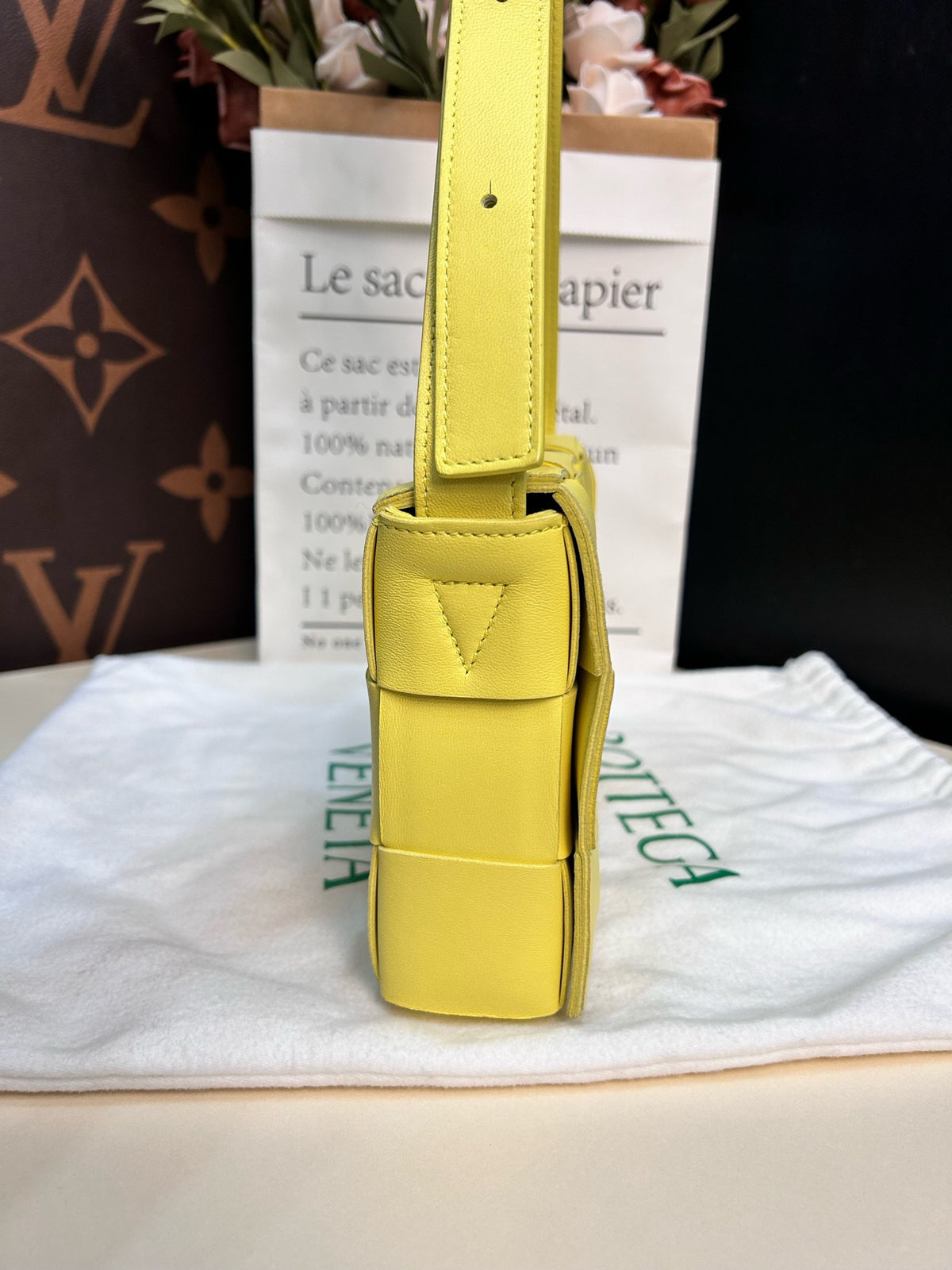 Bottega Veneta - Cassette - Leather - Yellow - (Small)