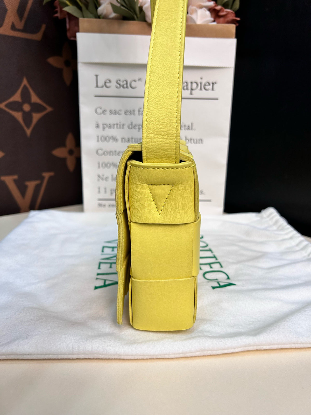 Bottega Veneta - Cassette - Leather - Yellow - (Small)