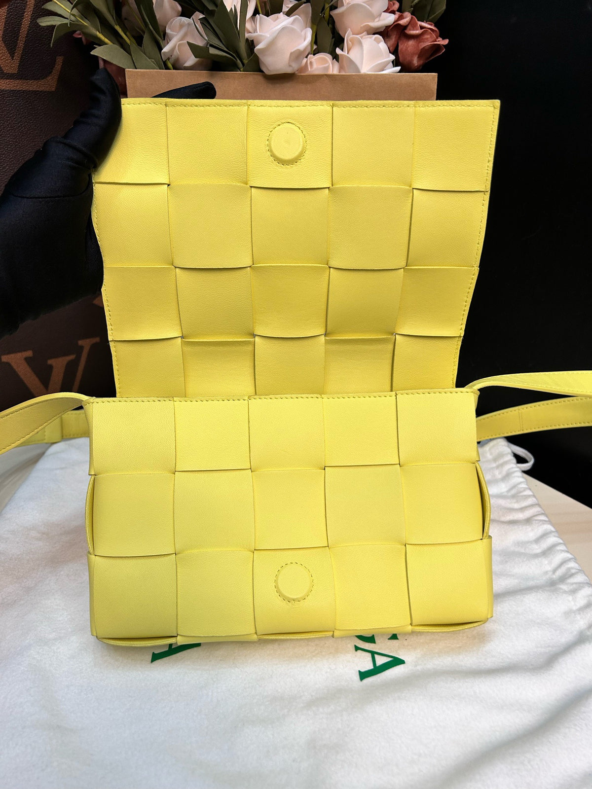 Bottega Veneta - Cassette - Leather - Yellow - (Small)
