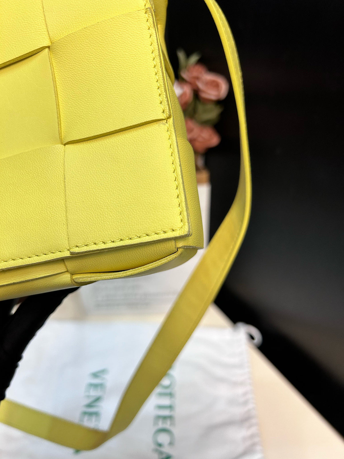 Bottega Veneta - Cassette - Leather - Yellow - (Small)