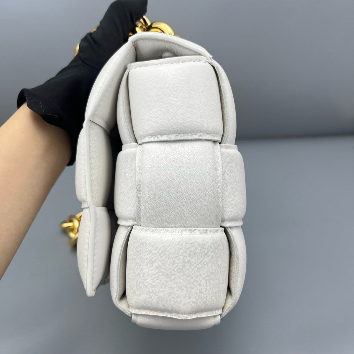 Bottega Veneta - Chain Cassette - Leather - White