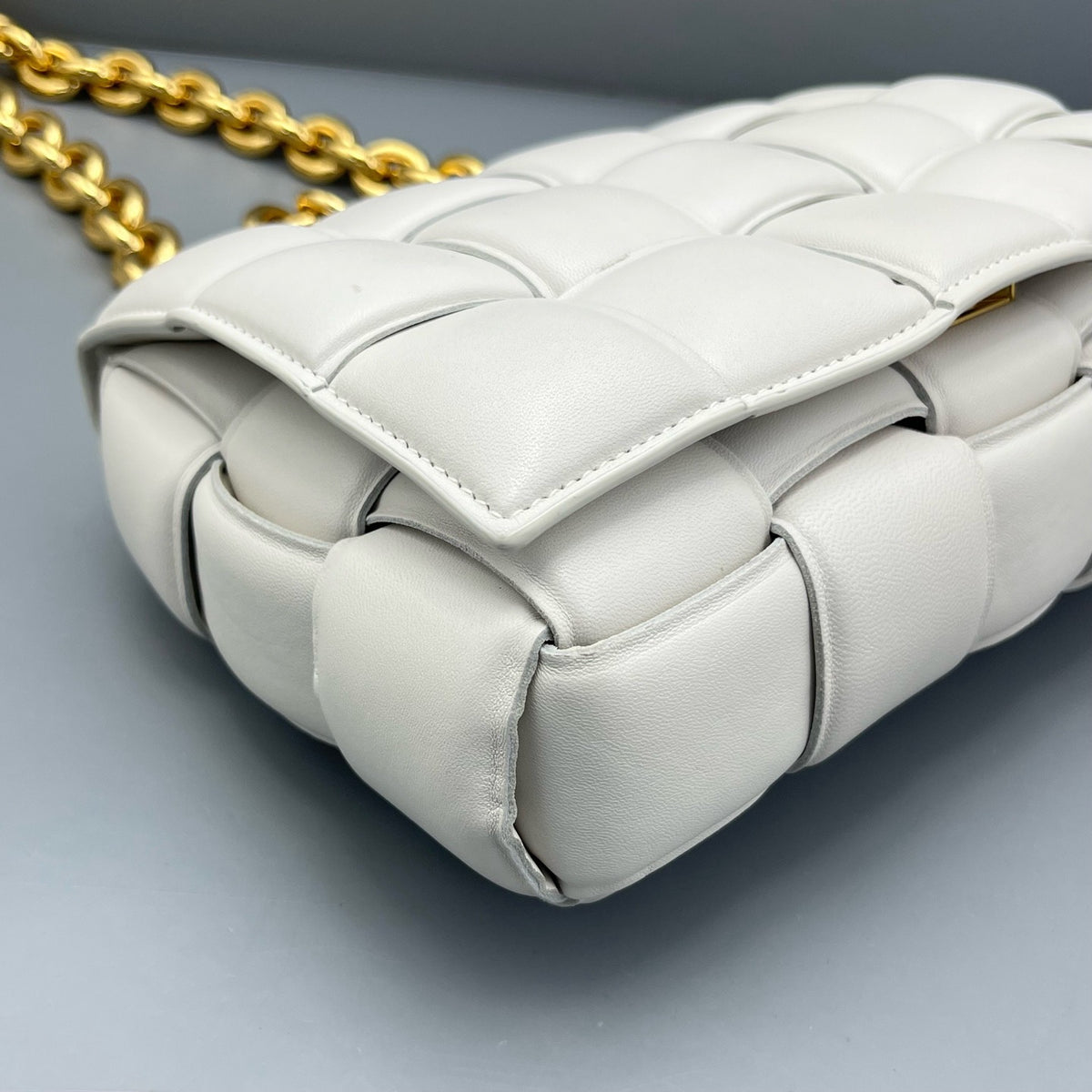 Bottega Veneta - Chain Cassette - Leather - White