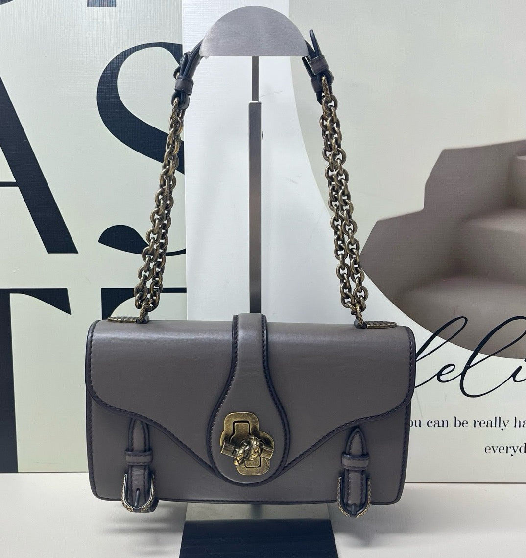 Bottega Veneta - City Knot - Leather - Grey