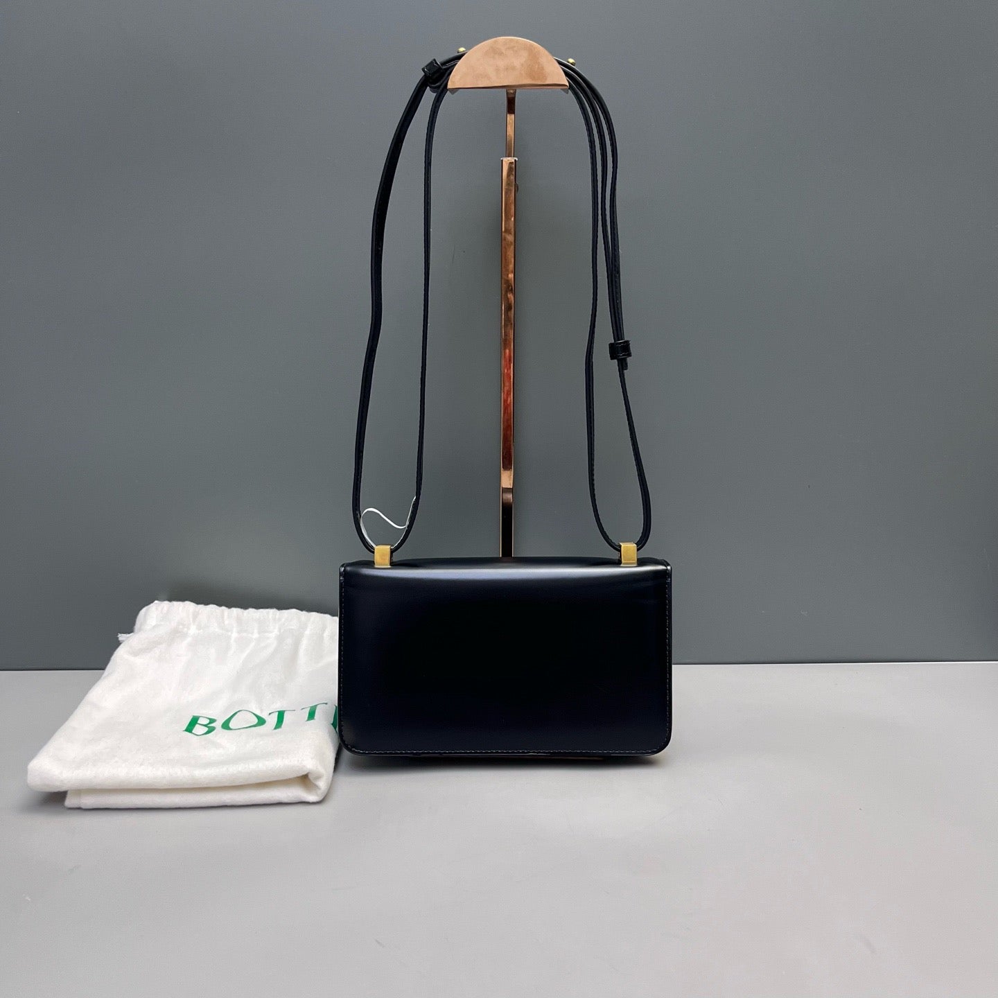 Bottega Veneta - Classic Box Bag - Leather - Black - (mini)