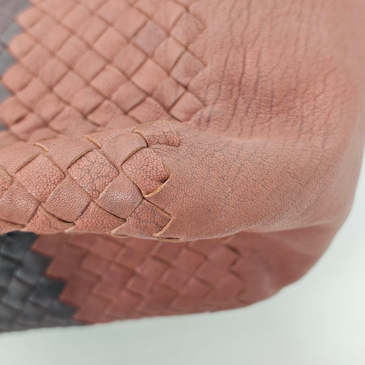 Bottega Veneta - Classic Woven Colorblock Tote - Leather - Multicolour - (medium)